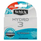 Schick HYDRO 3 (4 CARTRIDGES) saffronskins